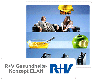 R+V-Gesundheits Konzept ELAN